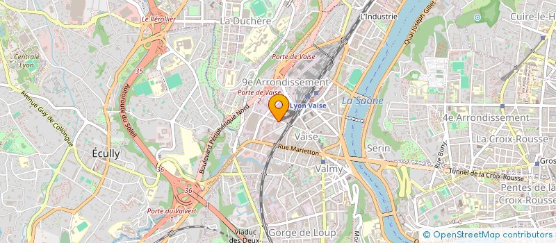 localisation de l'entreprise FISCHER 6  LYON