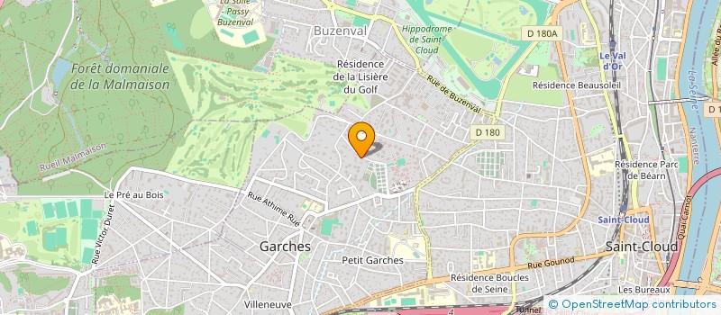 localisation de l'entreprise FISCHER à GARCHES