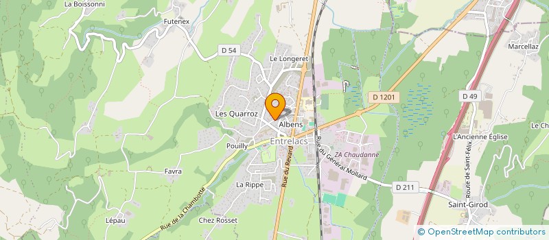 localisation de l'entreprise FISCHER  ENTRELACS