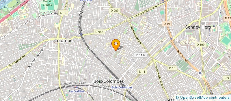 localisation de l'entreprise FISCHER BENDAVID COHEN à BOIS-COLOMBES