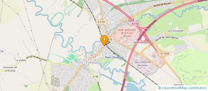 localisation de l'entreprise FISCHER COMPANY LIMITED  PONT L'EVEQUE