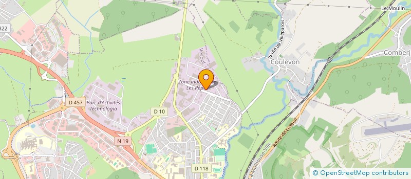 localisation de l'entreprise FISCHER INFORMATIQUE  VESOUL