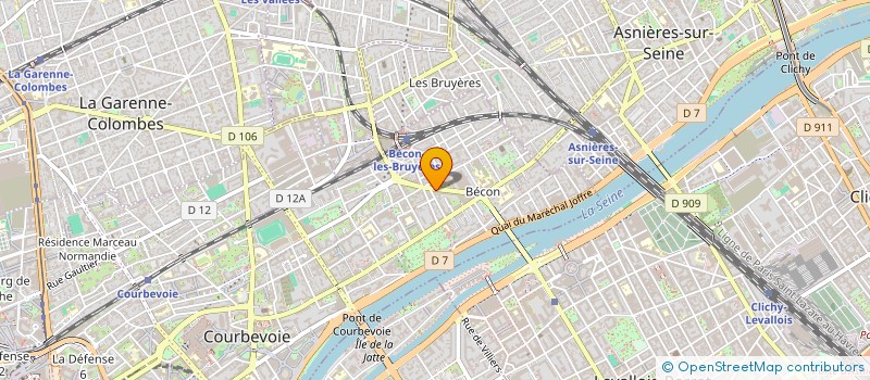 localisation de l'entreprise FISCHER'S-CAPRES à COURBEVOIE