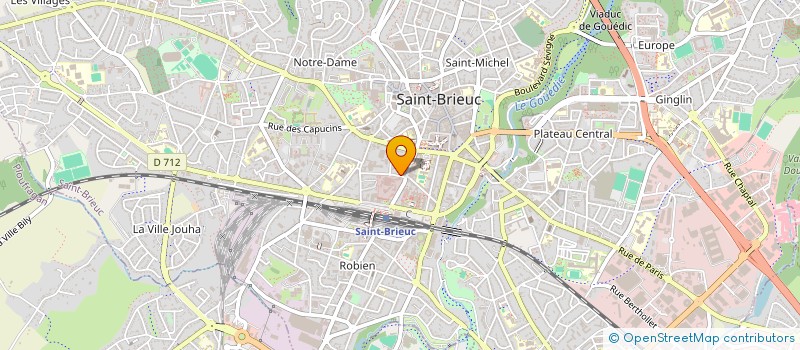 localisation de l'entreprise FISCHER SAILING à SAINT-BRIEUC