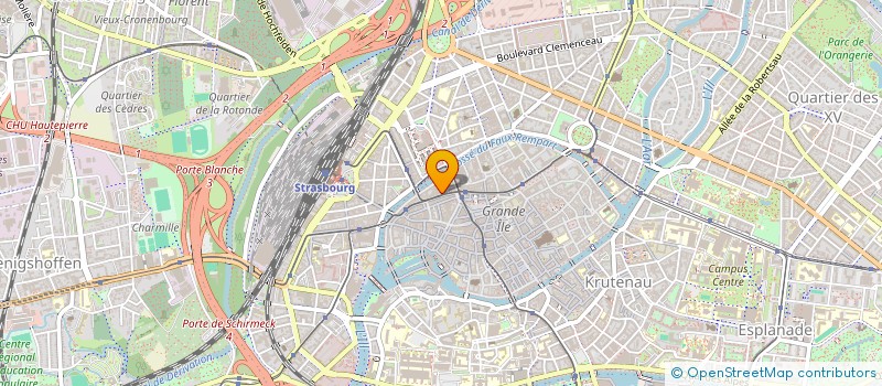 localisation de l'entreprise FISCHER STORE à STRASBOURG
