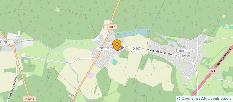 localisation de l'entreprise FISCOVA  PONTARME