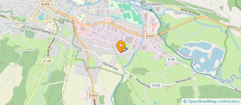 localisation de l'entreprise FISCUS à PONT-AUDEMER