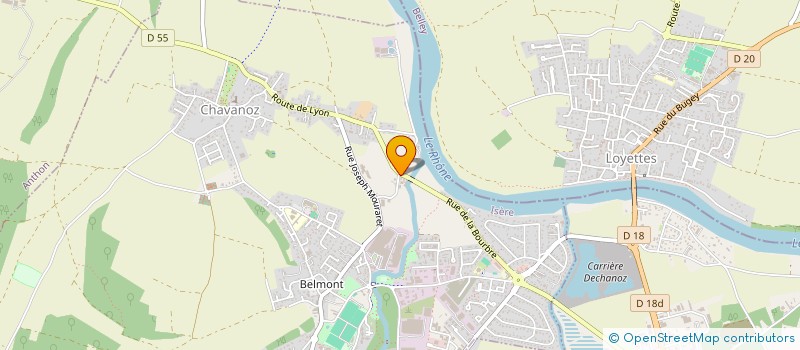 localisation de l'entreprise FISH CAY  CHAVANOZ