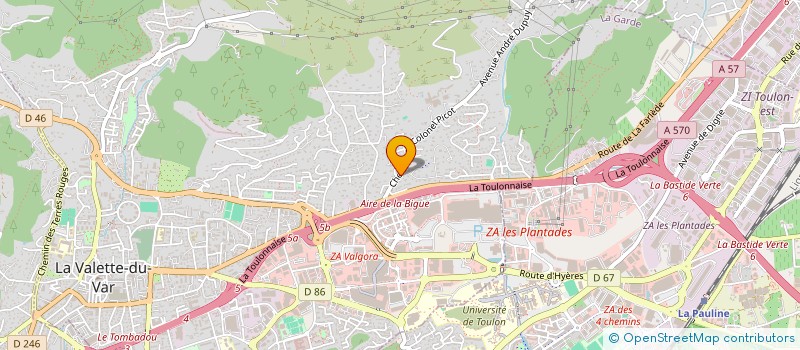 localisation de l'entreprise FISH LEGACY à LA VALETTE-DU-VAR