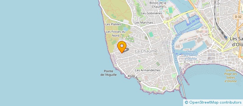 localisation de l'entreprise FISH-NGA à LES SABLES D'OLONNE