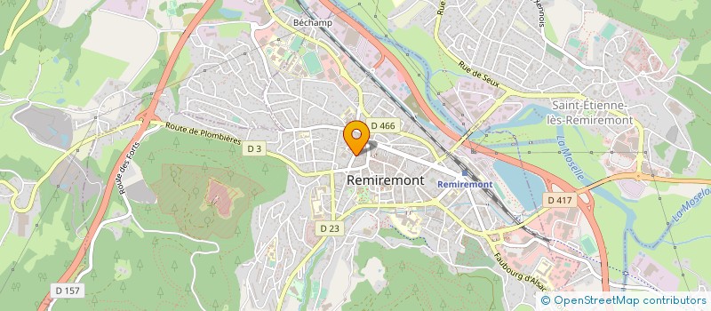 localisation de l'entreprise FISH-SPARADISE  REMIREMONT