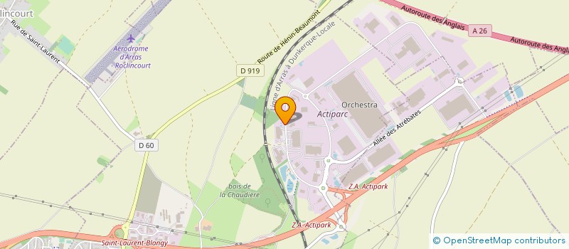 localisation de l'entreprise FISHCUT  SAINT-LAURENT-BLANGY