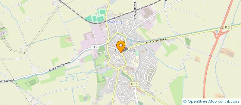 localisation de l'entreprise FISHE  BOURBOURG