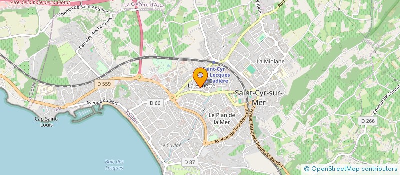 localisation de l'entreprise FISHING CONSULT à SAINT-CYR-SUR-MER