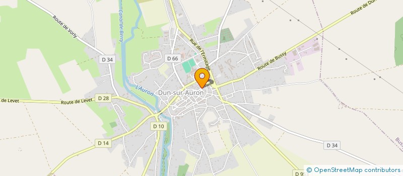 localisation de l'entreprise FISHING STORE  DUN-SUR-AURON