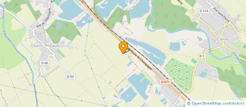 localisation de l'entreprise FISHING YOURTE LAKE  SAINT-THIBAULT