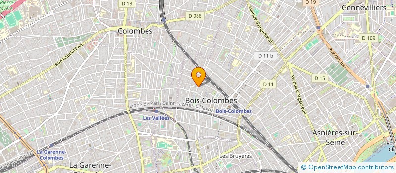 localisation de l'entreprise FISHONE à BOIS-COLOMBES