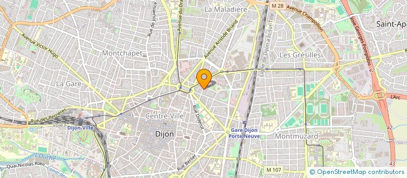 localisation de l'entreprise FISHSONGYOGA à DIJON