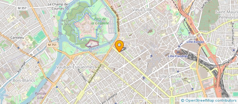 localisation de l'entreprise FISIQA à LILLE
