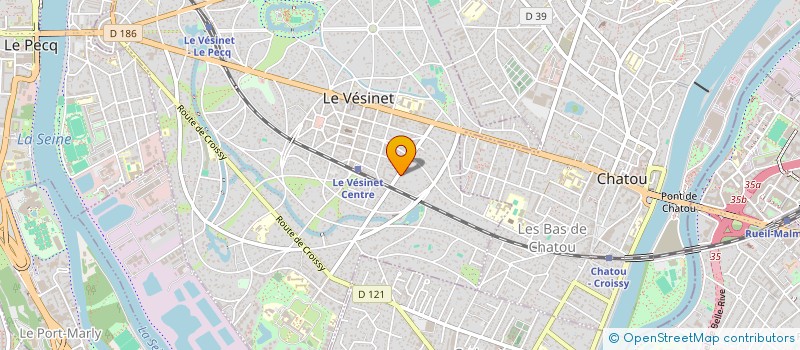 localisation de l'entreprise FISKEVOLLEN INVESTMENT  LE VESINET