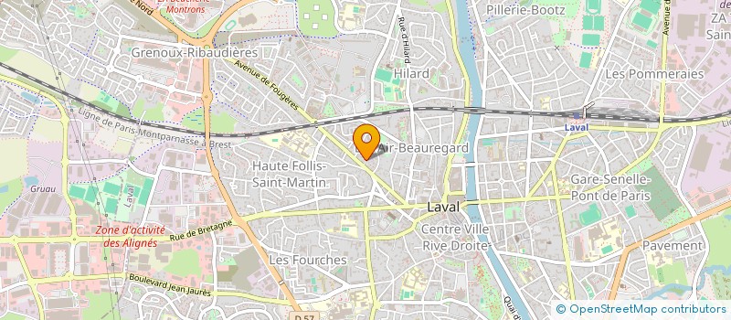localisation de l'entreprise FISKUP à LAVAL