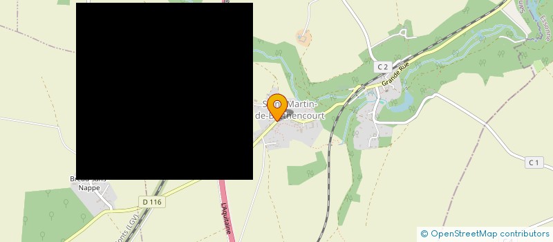 localisation de l'entreprise FISMAM  SAINT-MARTIN-DE-BRETHENCOURT