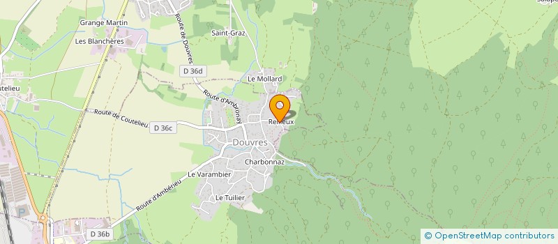 localisation de l'entreprise FISQUET à DOUVRES