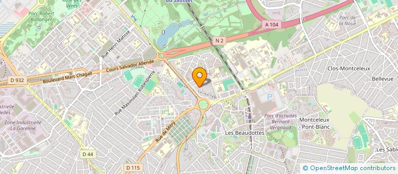 localisation de l'entreprise FISSA EXPRESS à AULNAY-SOUS-BOIS