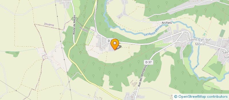 localisation de l'entreprise FISSA TRANSPORT EXPRESS  SAINT-CYR-SUR-MORIN