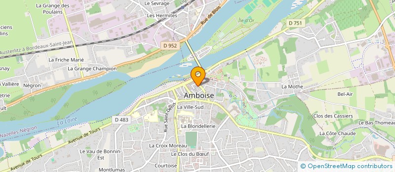 localisation de l'entreprise FISSE  AMBOISE