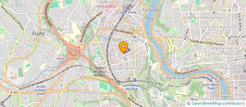 localisation de l'entreprise FISSK à LYON