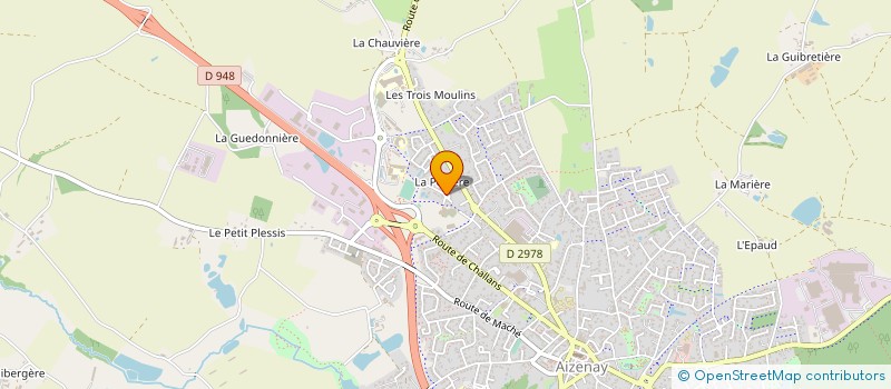 localisation de l'entreprise FISSON KARL à AIZENAY