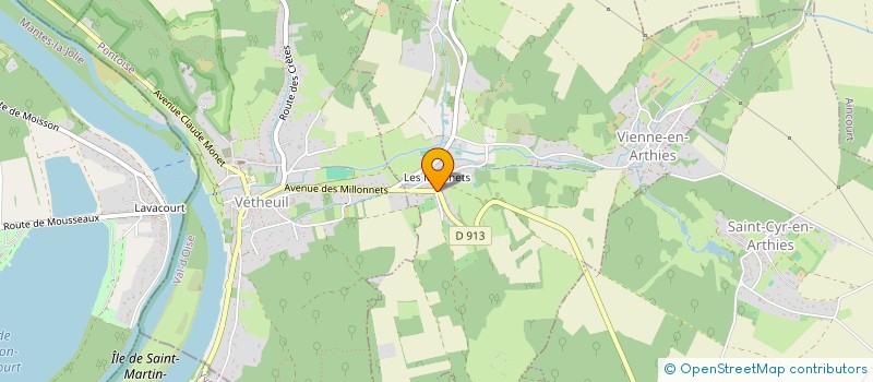 localisation de l'entreprise FIST  VIENNE-EN-ARTHIES