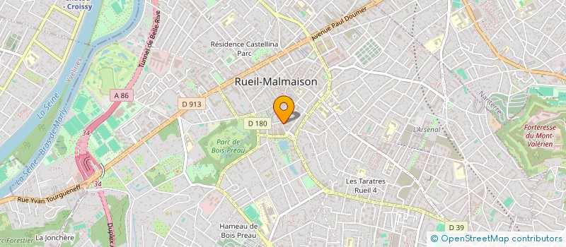 localisation de l'entreprise FIST DEVELOPPEMENT IMMOBILIER à RUEIL-MALMAISON