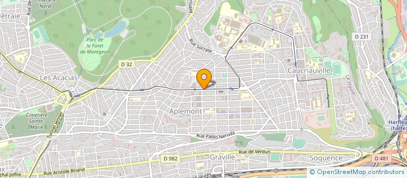 localisation de l'entreprise FISTO à LE HAVRE