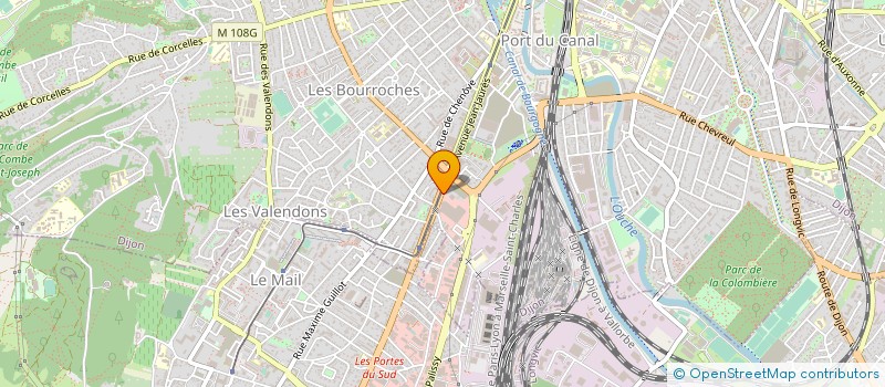 localisation de l'entreprise FIT 21 à DIJON