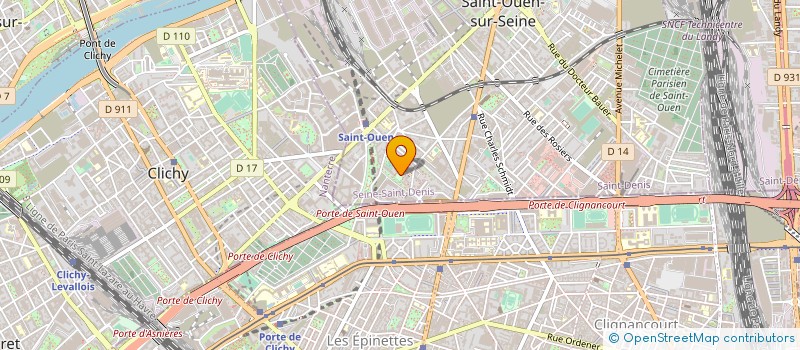 localisation de l'entreprise FIT à SAINT-OUEN-SUR-SEINE