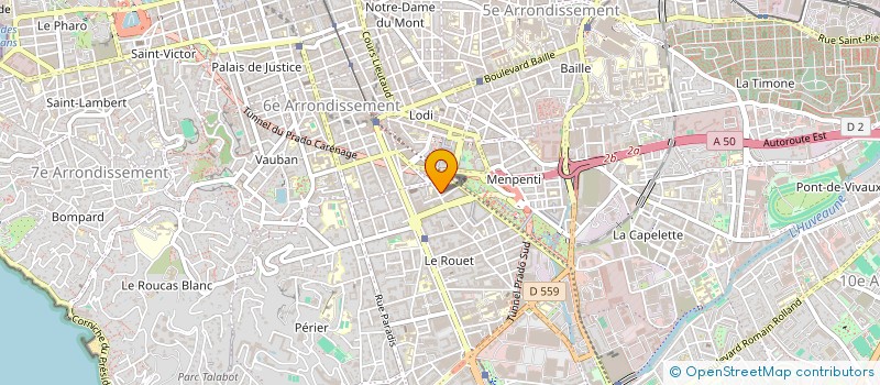 localisation de l'entreprise FIT à MARSEILLE