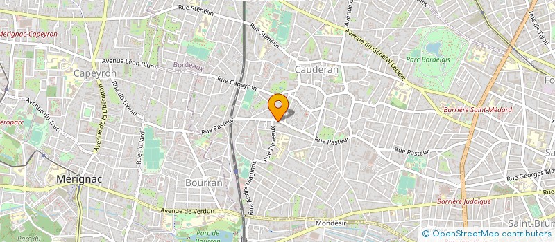 localisation de l'entreprise FIT AND CURIOUS à BORDEAUX