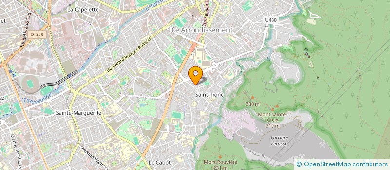 localisation de l'entreprise FIT AND DIET à MARSEILLE