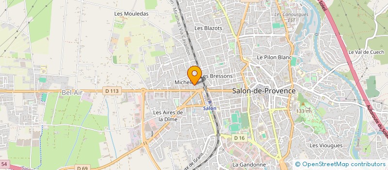 localisation de l'entreprise FIT AND MOOVE à SALON-DE-PROVENCE