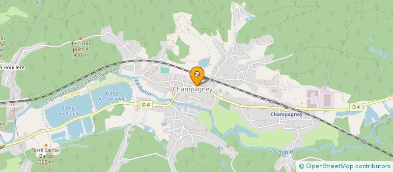 localisation de l'entreprise FIT-BOXING 70  RONCHAMP