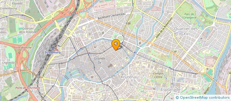 localisation de l'entreprise FIT'BOXING à STRASBOURG