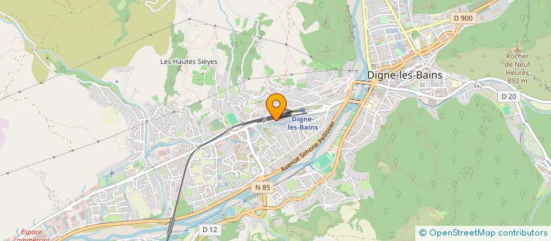localisation de l'entreprise FIT CENTER à DIGNE-LES-BAINS