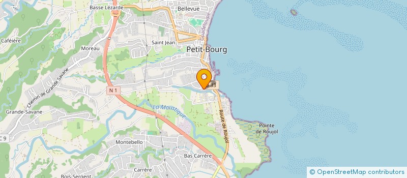 localisation de l'entreprise FIT CENTER GUADELOUPE  PETIT-BOURG