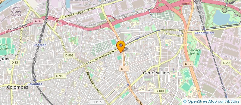 localisation de l'entreprise FIT & DANCE  ASNIERES-SUR-SEINE