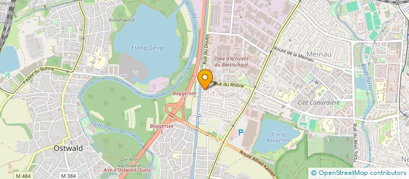 localisation de l'entreprise FIT E-MOTION  FURDENHEIM