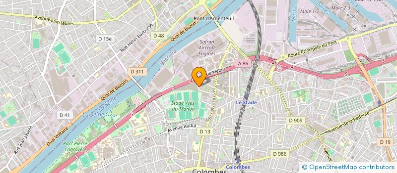 localisation de l'entreprise FIT & FAT IMMO à COLOMBES