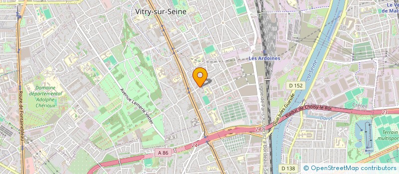 localisation de l'entreprise FIT FEJI à VITRY-SUR-SEINE