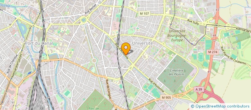 localisation de l'entreprise FIT'FOOD  DIJON